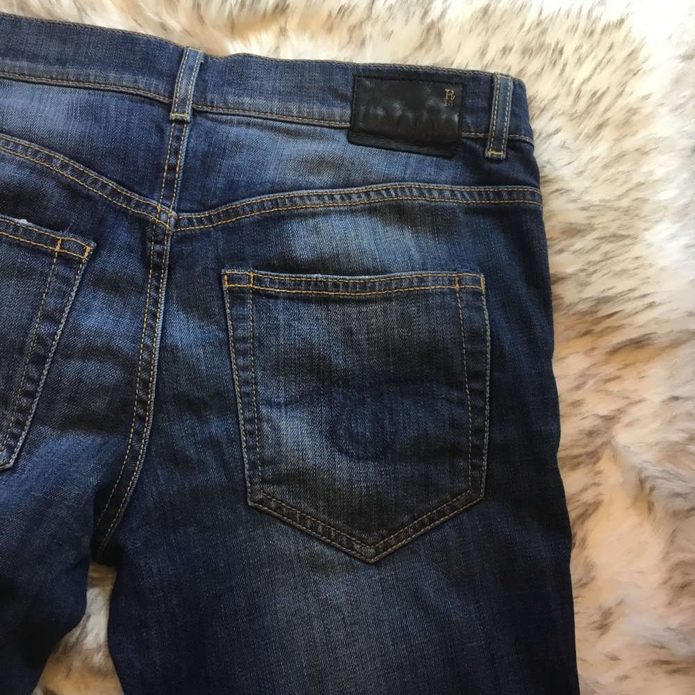 R13 Relaxed Skinny Boyfriend Jeans - Picture 4 of 16